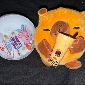 Zuru Snackable named Spencer Plush Toy with Bubble Tea
